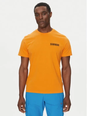 Napapijri T-Shirt S-Vignoni NP0A4ILX Pomarańczowy Regular Fit