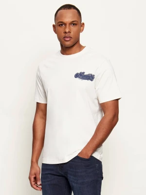 Napapijri T-shirt -ZINC | Relaxed fit ecru