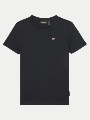 Napapijri T-Shirt Salis SS 2 NP0A4GEH0411 S Czarny Regular Fit