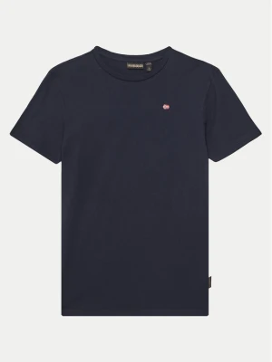 Napapijri T-Shirt Salis SS 2 NP0A4GEH1761 D Granatowy Regular Fit