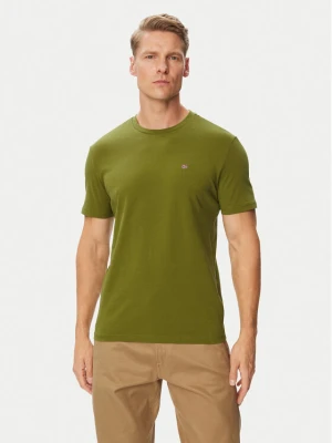 Napapijri T-Shirt Salis Ss NP0A4H8D Khaki Regular Fit