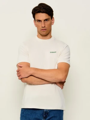 Napapijri T-shirt -Yose SS | Relaxed fit biały