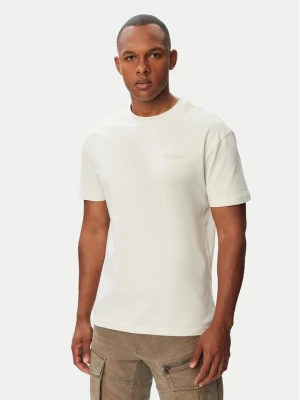 Napapijri T-Shirt Yourte NP0A8AU2 Kremowy Relaxed Fit
