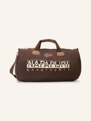 Napapijri Torba Podróżna Bering 3 braun CIEMNOBRĄZOWY