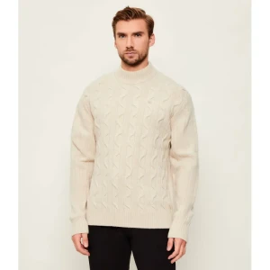 Napapijri Wełniany półgolf D-NINO T 176 | Relaxed fit