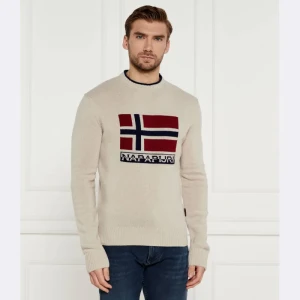 Napapijri Wełniany sweter D-Silvretta | Regular Fit