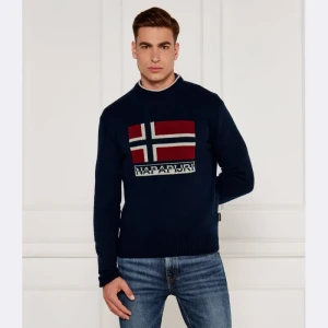 Napapijri Wełniany sweter D-Silvretta | Regular Fit