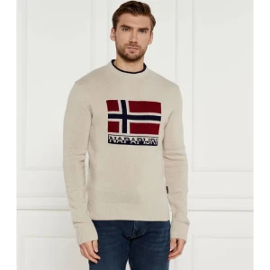 Napapijri Wełniany sweter D-Silvretta | Regular Fit