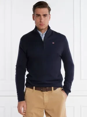 Napapijri Wełniany sweter DAMAVAND | Regular Fit granatowy