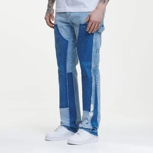 NARDIN CARPENTER STRAIGHT JEANS light blue, marki2Y STUDIOS, Spodnie dżinsowe, w kolorze niebieski, rozmiar: