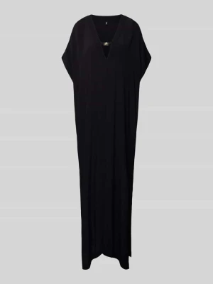 Narzutka o luźnym kroju z czystej wiskozy model ‘DOUBLE B_KAFTAN’ Boss