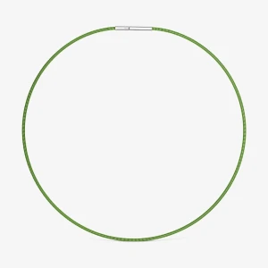 Naszyjnik 2 Mm Ze Stali W Kolorze Zielonym Tous Mesh Tube - Tous Rozmiar