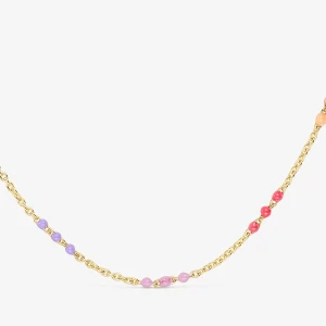 Naszyjnik Bold Bear Ze Srebra Vermeil Z Emalią - Tous