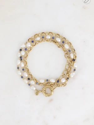 Naszyjnik / Bransoletka na rękę i kostkę Galatea - okrągły karabińczyk Bohm Paris