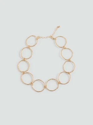 Naszyjnik choker łańcuch złoty - Teen - Rozmiar uniwersalny - MANGO TEEN