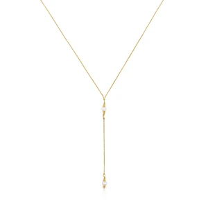 Naszyjnik Choker Z Motywem Paska, Wykonany Ze Srebra Pokrytego 18-Karatowym Złotem, Z Perłami Hodowanymi, Z Kolekcji Gloss - Tous Rozmiar