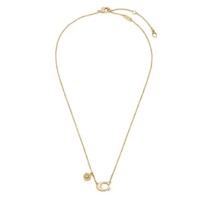 Naszyjnik Coach 37571532 Złoty