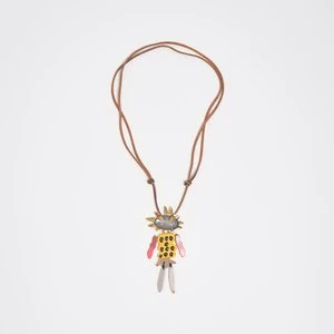 Naszyjnik dancer złoty efekt postarzenia BIMBA Y LOLA