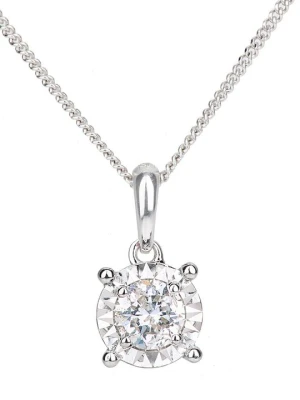 Naszyjnik Diamant Exquis srebrny