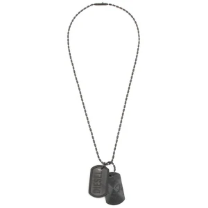 Naszyjnik Diesel DX0014040 Czarny