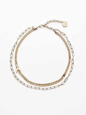 Naszyjnik Double Chain PATRIZIA PEPE