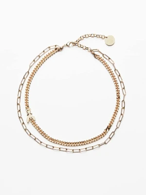 Naszyjnik Double Chain PATRIZIA PEPE