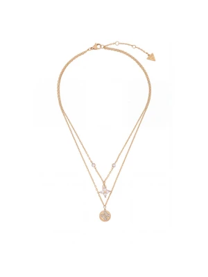 Naszyjnik Guess JUBN06 468JW Złoty