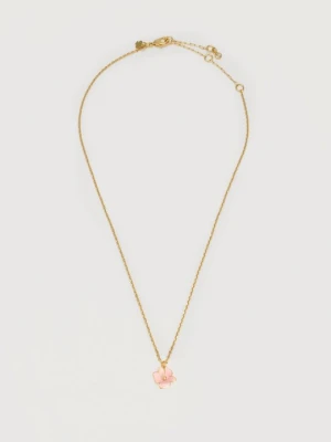 Naszyjnik Kate Spade jasnoróżowy