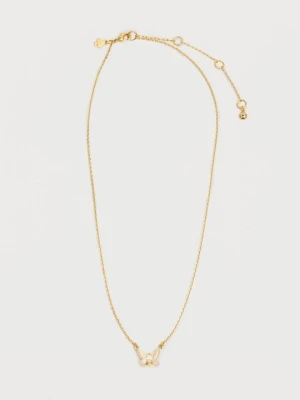 Naszyjnik Kate Spade jasnoróżowy
