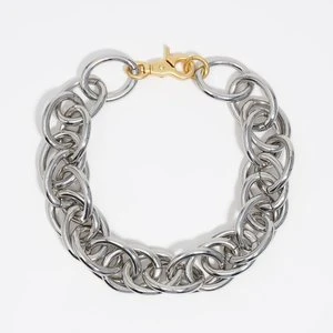 Naszyjnik łańcuszek maxi srebrny BIMBA Y LOLA