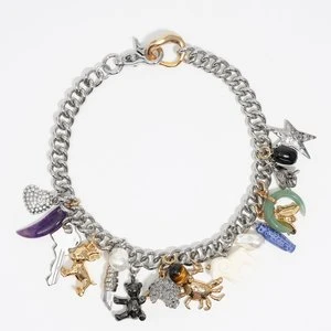 Naszyjnik łańcuszek multicharms BIMBA Y LOLA