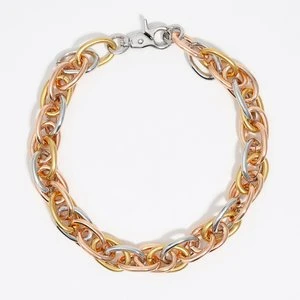 Naszyjnik łańcuszek trzykolorowy BIMBA Y LOLA