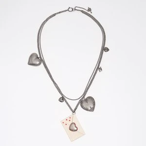 Naszyjnik Love Letter postarzane srebro BIMBA Y LOLA