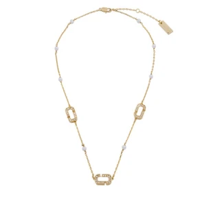 Naszyjnik Marc Jacobs The J Mrc Luxe Station 2P5JNC001J21 Złoty