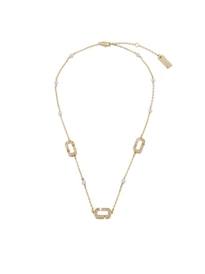 Naszyjnik Marc Jacobs The J Mrc Luxe Station 2P5JNC001J21 Złoty