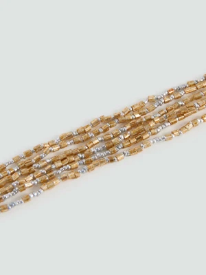 Naszyjnik multi z przywieszką złoty - Dziewczyna - Rozmiar uniwersalny - MANGO TEEN