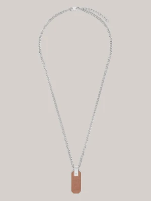 Naszyjnik pancerka w kolorze srebrnym Joop