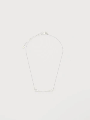 Naszyjnik Swarovski biały