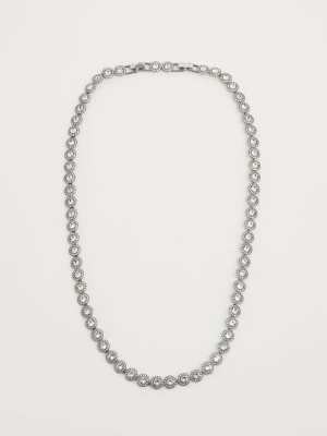 Naszyjnik Swarovski srebrny