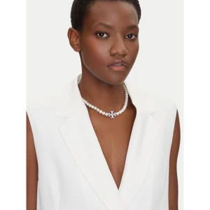 Naszyjnik Tory Burch Kira Pearl 164617 Biały
