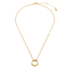 Naszyjnik Tory Burch Miller Stud Circle Pendant 160172 Złoty