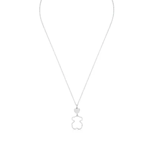 Naszyjnik Tous New Silueta Ze Srebra - Tous Rozmiar