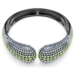 Naszyjnik typu choker Sublima, Szlif okrągły, Różnokolorowy, Powłoka z rutenu Swarovski