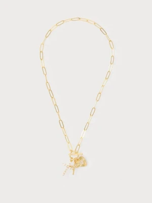 Naszyjnik U.S. POLO ASSN. biały