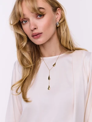 Naszyjnik w formie krawatki z motywem kropli TARANKO