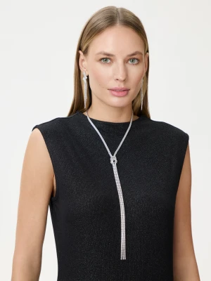 Naszyjnik w formie krawatki z ozdobnym supełkiem TARANKO