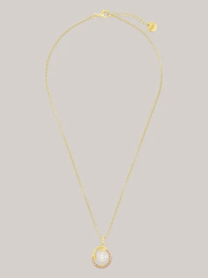 Naszyjnik w kolorze złotym z perłą Joop