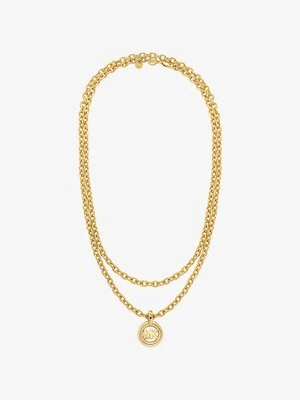 Naszyjnik z łańcuszkiem i logo MK Pop Michael Kors