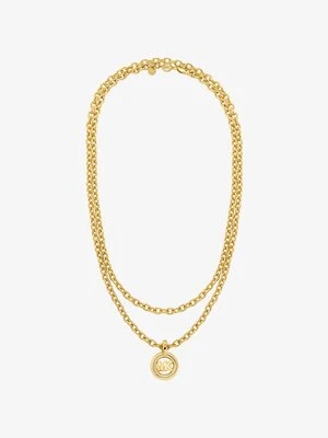 Naszyjnik z łańcuszkiem i logo MK Pop Michael Kors