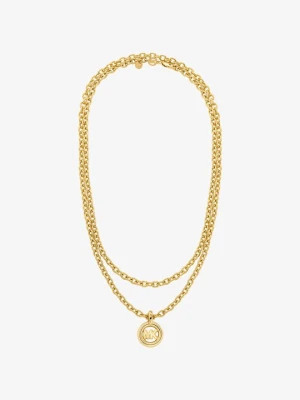 Naszyjnik z łańcuszkiem i logo MK Pop Michael Kors ZŁOTY (Złoty)